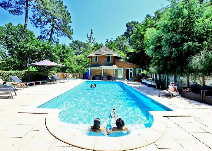 홀리데이파크 Village Nature Et Ocean A Cote De La Avec Piscine Et Jacuzzi 메상주