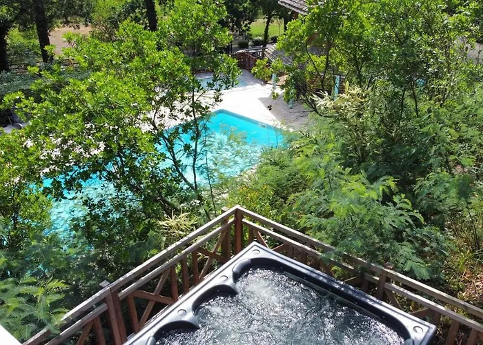 Feriepark Village Nature Et Ocean A Cote De La Avec Piscine Et Jacuzzi Messanges (Landes)